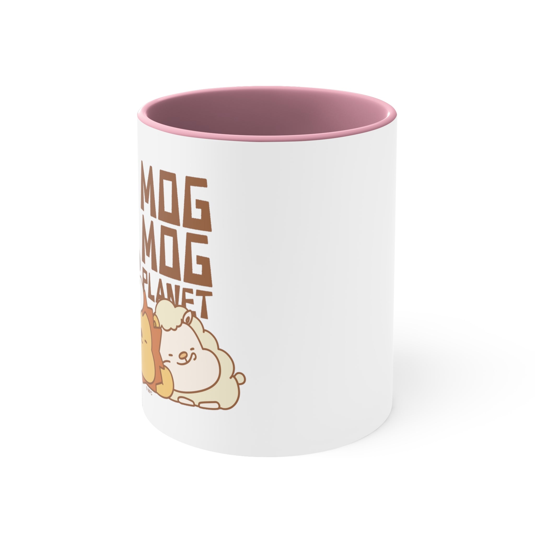 MogMog Planet Self-Care Mug 11oz (Cute ver.) [PINK]