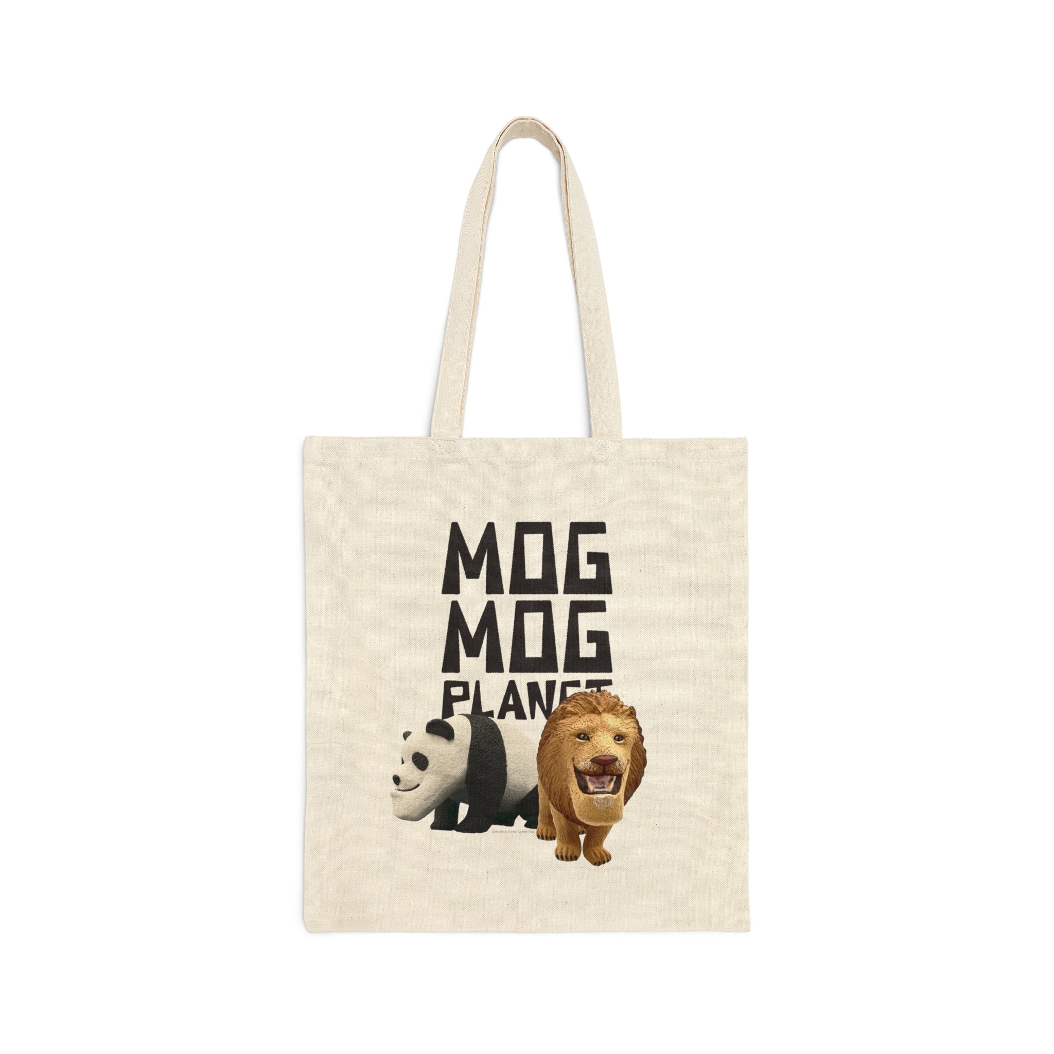 MogMog Planet Cotton Canvas Tote Bag (Real ver.)