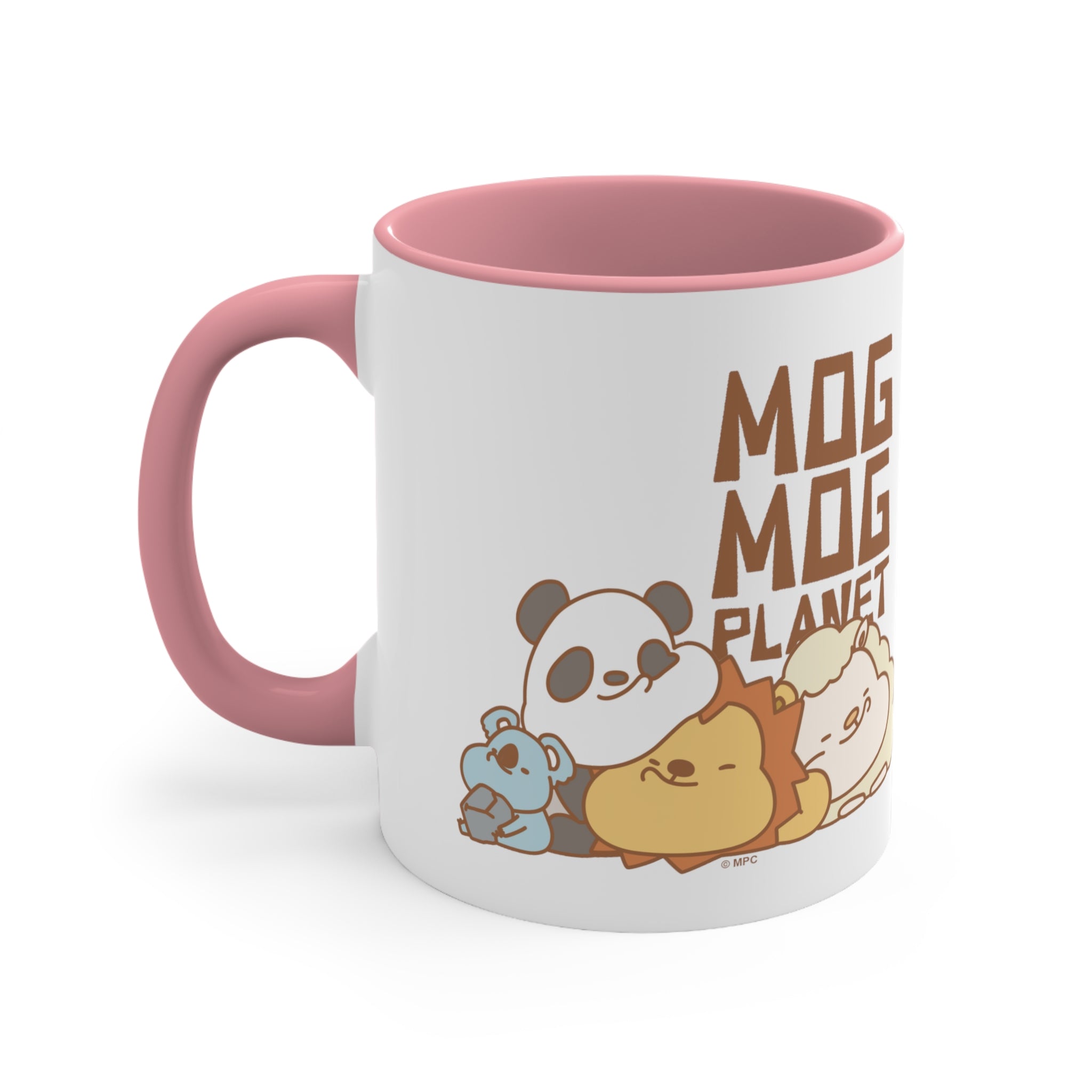 MogMog Planet Self-Care Mug 11oz (Cute ver.) [PINK]